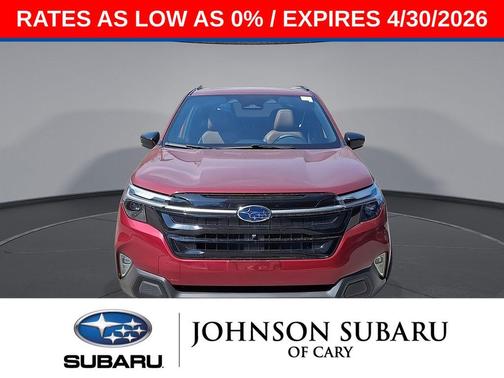 Crimson Red Pearl 2025 Subaru Forester Touring