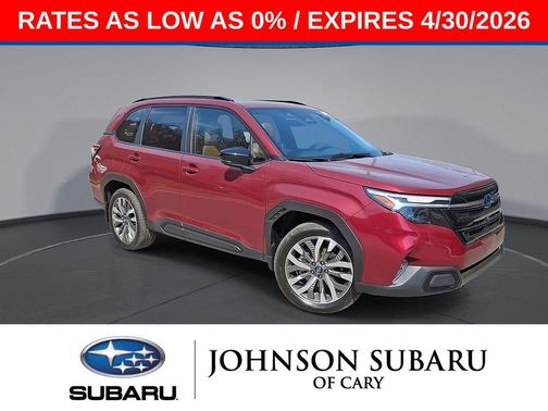 Crimson Red Pearl 2025 Subaru Forester Touring