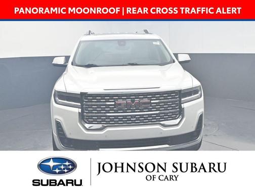White Frost Tri-Coat 2023 GMC Acadia Denali