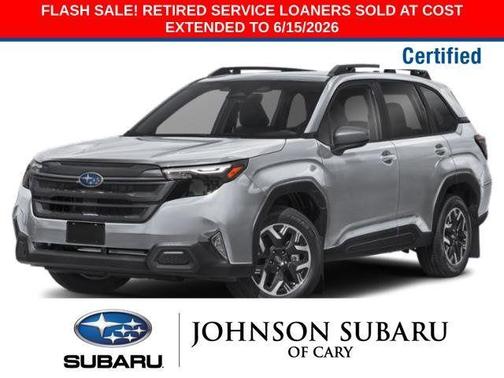 Ice Silver Metallic 2026 Subaru Forester Premium