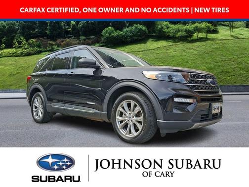 Black Metallic 2022 Ford Explorer XLT