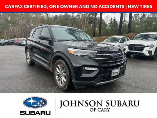 Agate Black Metallic 2022 Ford Explorer XLT