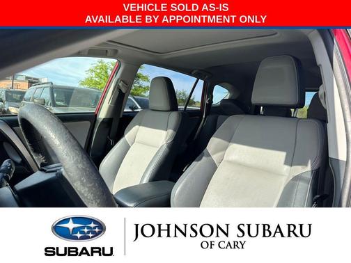 Red 2015 Toyota RAV4 Limited