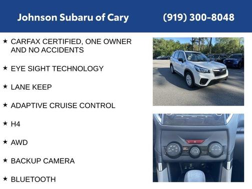 Crystal White Pearl 2020 Subaru Forester