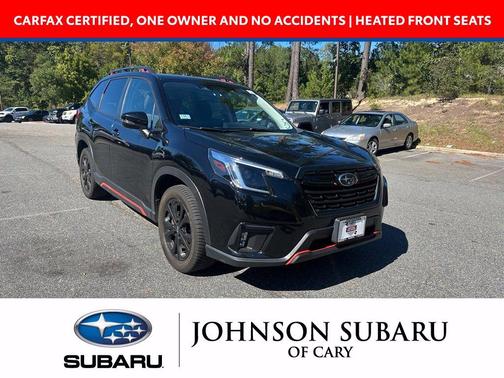 Crystal Black Silica 2023 Subaru Forester Sport