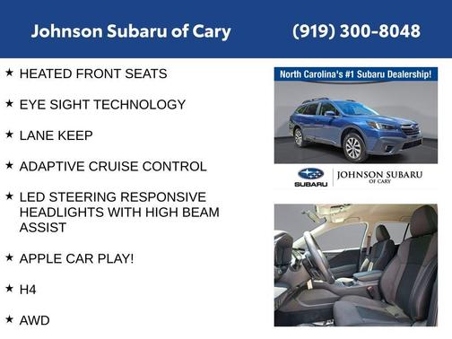 Abyss Blue Pearl 2022 Subaru Outback Premium