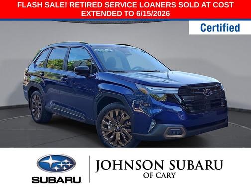 Sapphire Blue Pearl 2026 Subaru Forester Sport