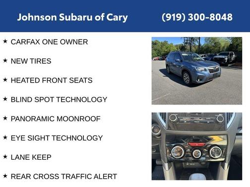 Horizon Blue Pearl 2019 Subaru Forester Premium