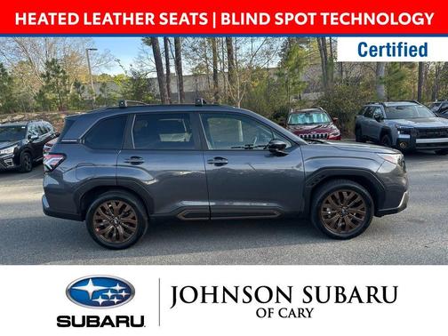 Ice Silver Metallic 2025 Subaru Forester Sport