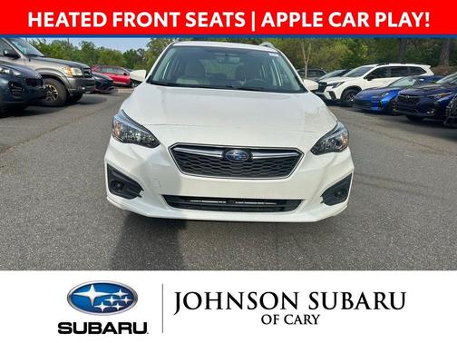 Crystal White Silica 2018 Subaru Impreza 2.0i Premium