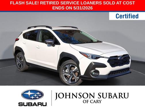 Crystal White Pearl 2026 Subaru Crosstrek Premium