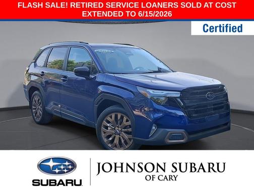 Sapphire Blue Pearl 2026 Subaru Forester Sport