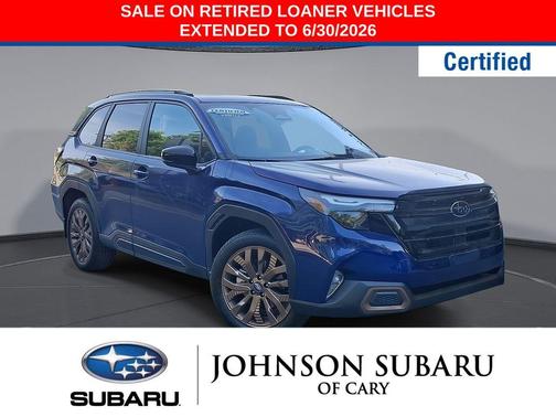 Sapphire Blue Pearl 2026 Subaru Forester Sport
