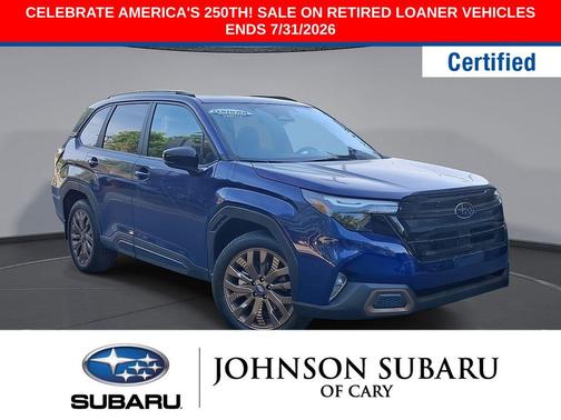 Sapphire Blue Pearl 2026 Subaru Forester Sport