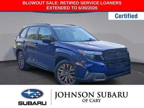 Sapphire Blue Pearl 2026 Subaru Forester Sport