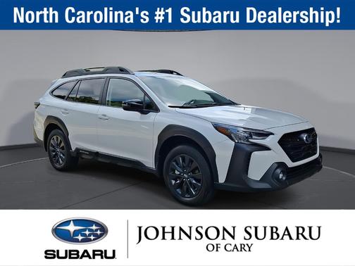 Crystal White Pearl 2025 Subaru Outback Onyx Edition XT