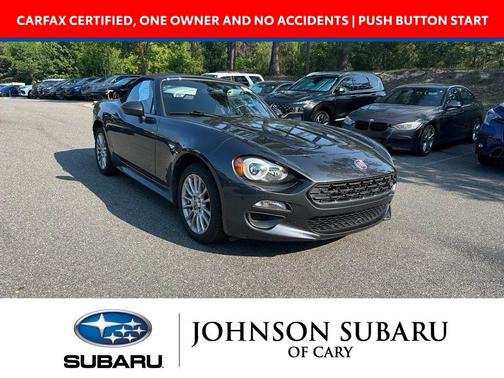 Grigio Moda Meteor Gray 2017 FIAT 124 Spider Classica