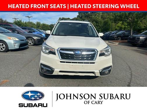 Crystal White Pearl 2018 Subaru Forester 2.5i Touring