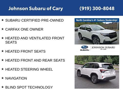 2025 Subaru Forester Touring