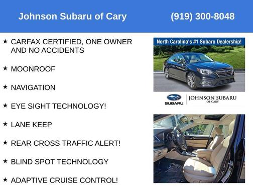 2019 Subaru Legacy 2.5i Limited