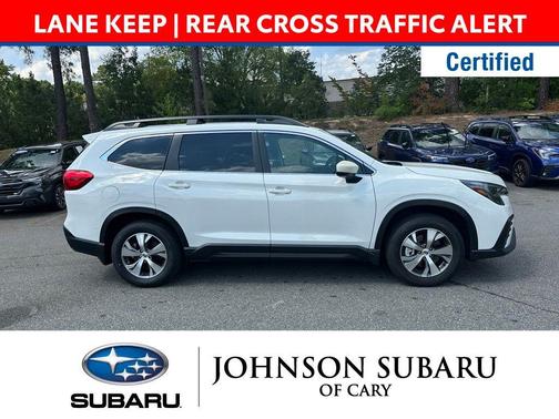 Crystal White Pearl 2025 Subaru Ascent Premium