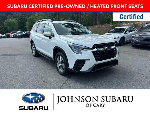 Crystal White Pearl 2025 Subaru Ascent Premium