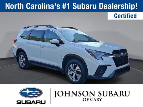 Crystal White Pearl 2025 Subaru Ascent Premium
