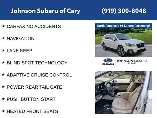 2019 Subaru Outback 2.5i Limited