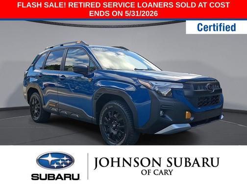 Geyser Blue 2026 Subaru Forester Wilderness