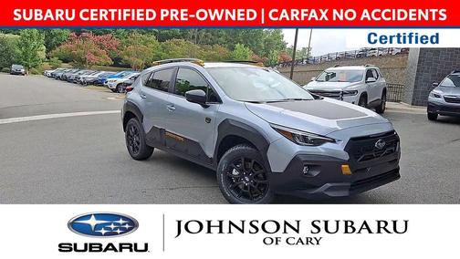 Ice Silver Metallic 2025 Subaru Crosstrek Wilderness