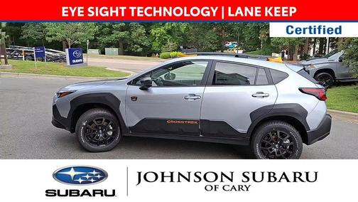 Ice Silver Metallic 2025 Subaru Crosstrek Wilderness