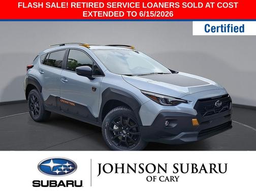 Ice Silver Metallic 2025 Subaru Crosstrek Wilderness