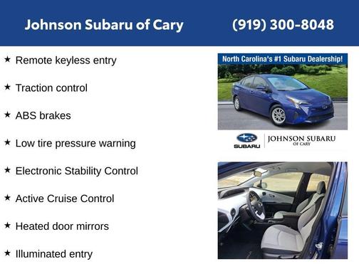 2018 Toyota Prius Two