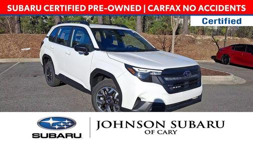 Crystal White Pearl 2026 Subaru Forester