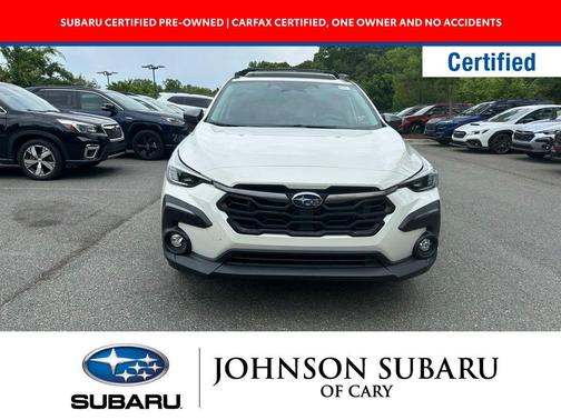 Crystal White Pearl 2024 Subaru Crosstrek Limited
