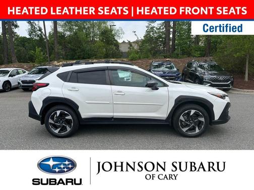 Crystal White Pearl 2024 Subaru Crosstrek Limited