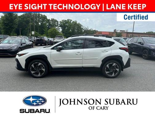 Crystal White Pearl 2024 Subaru Crosstrek Limited