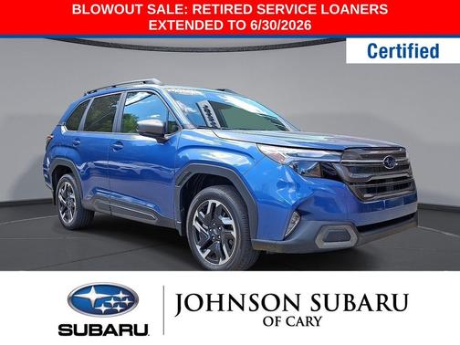 Blue Pearl 2026 Subaru Forester Limited
