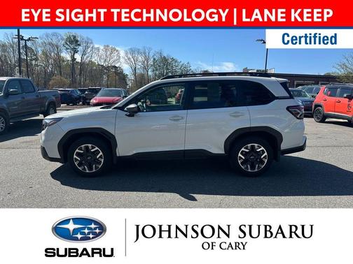 Crystal White Pearl 2025 Subaru Forester Premium
