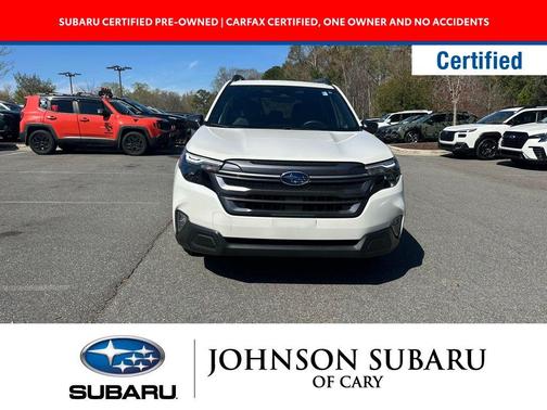 Crystal White Pearl 2025 Subaru Forester Premium