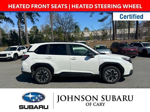 Crystal White Pearl 2025 Subaru Forester Premium