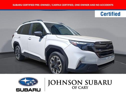Crystal White Pearl 2025 Subaru Forester Premium