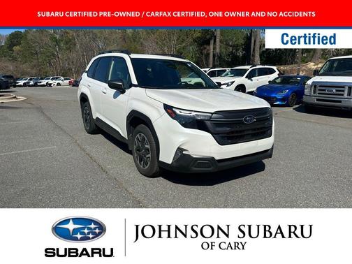 Crystal White Pearl 2025 Subaru Forester Premium