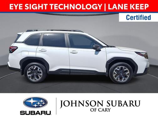 Crystal White Pearl 2025 Subaru Forester Premium