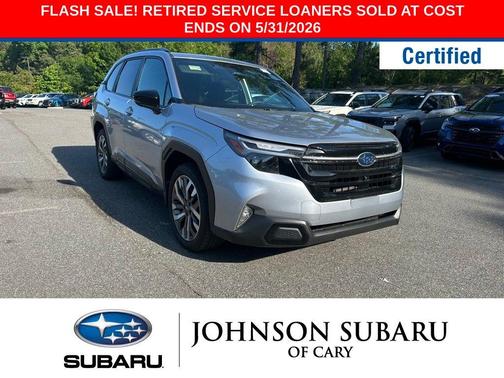 Ice Silver Metallic 2026 Subaru Forester Touring