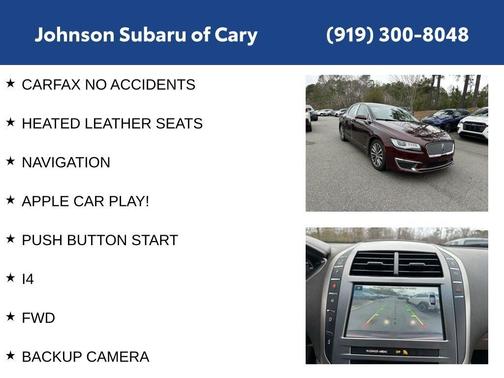 2018 Lincoln MKZ Select