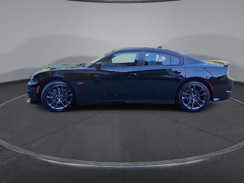 Pitch Black Clearcoat 2023 Dodge Charger Scat Pack