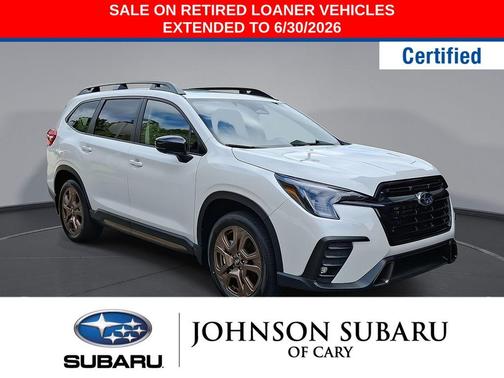 Crystal White Pearl 2025 Subaru Ascent Limited Bronze Edition