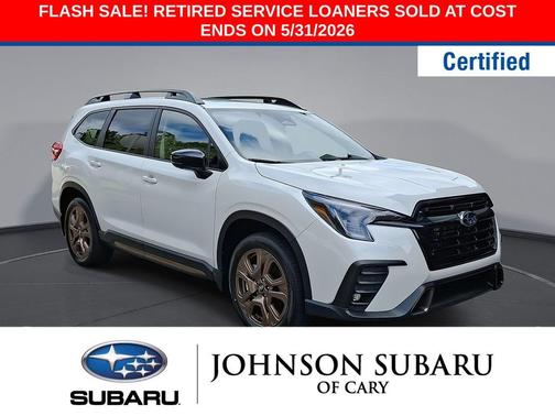Crystal White Pearl 2025 Subaru Ascent Limited Bronze Edition