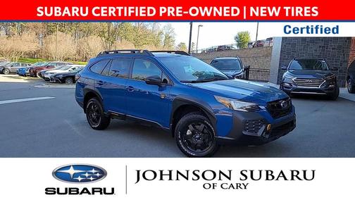 Geyser Blue 2024 Subaru Outback Wilderness